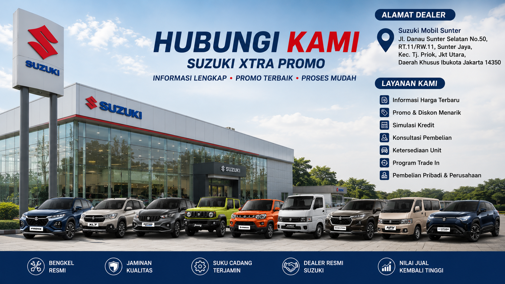 Dealer Suzuki Sunter Jakarta Utara